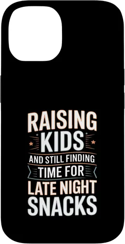 Vista 4 de Raising Kids and Still Finding Time for Late Night Snacks Case for iPhone 17