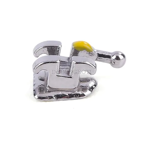 Vista 5 de Dientes Modelo Llaves, Soportes Typodont, ranuras .022 3-4-5 con ganchos 200pcs (MBT, Estándar)