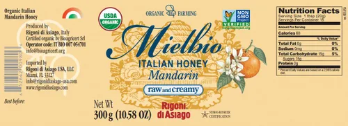 Vista 28 de Rigoni di Asiago Mielbio - Miel orgánica italiana cruda y cremosa, flor silvestre, 6