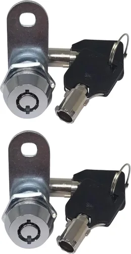 Vista 22 de Cerradura de leva tubular con llaves extraíbles.