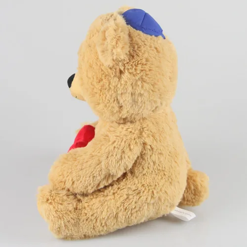 Vista 6 de Hollabears ¿10" es U judío? Cuz U - Oso de peluche israelí de Hanukkah