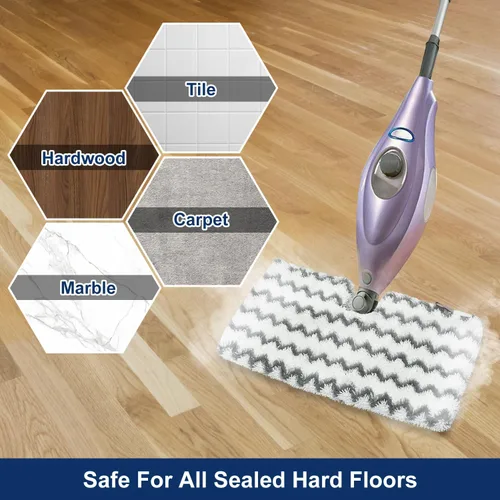 Vista 6 de Repuestos de almohadillas de microfibra para mopas a vapor Shark S3500 Series S3501 S3601 S3550 S3901 SE450 S3801CO S3601D S2901 S2902 Shark Steam