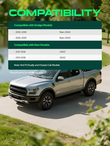 Vista 3 de YHTAUTO Guardabarros Estilo de Fábrica OE con Kit de Herramientas para Dodge Ram 2500/3500 2010-2018