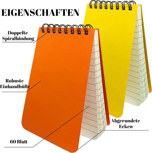 Vista 5 de OSIMIG Pocket Notebooks Set of 24 - Small 3x5 Spiral Notepads with Lined Pages