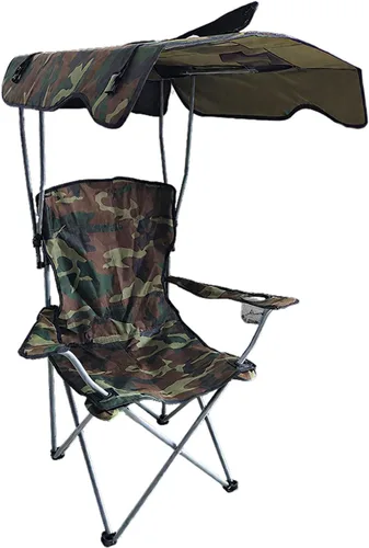 Vista 10 de Silla de pesca con toldo Silla de playa Silla de camping portátil plegable negro 50 * 50 * 90/47.2 in