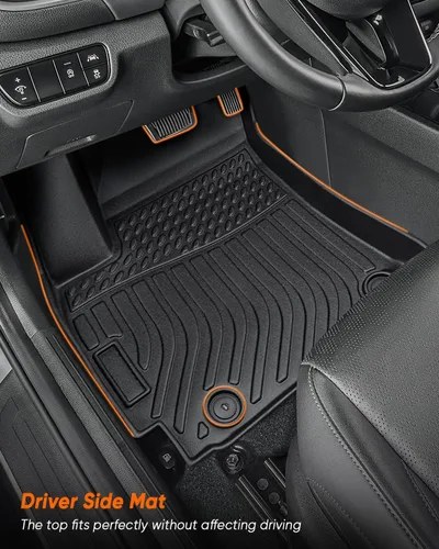 Vista 6 de DrCarNow Alfombrillas para Kia Seltos 2026, 2025, 2024, 2023-2021, para Kia Seltos (no modelos SX Turbo), juego completo de alfombrillas de goma