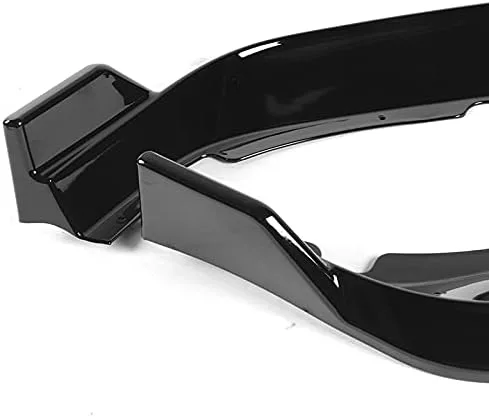 Vista 3 de Borde de parachoques delantero compatible con Dodge Charger 2011 2012 2013 2014, alerón de parachoques delantero, kit de cuerpo de mentón de aire