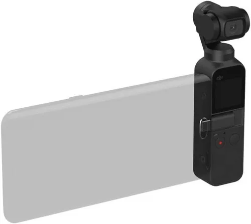Vista 3 de DJI Osmo Pocket Handheld 3-Axis 4k Gimbal Estabilizador con cámara integrada