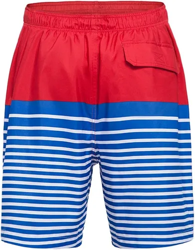 Vista 2 de Rokka&Rolla Men's Swim Trunks 7.5" Quick Dry Beach Shorts Swimwear Bathing Suit with Mesh Lining