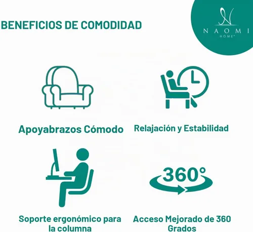 Vista 4 de Ariana Silla Giratoria de Barril de 360 Grados Silla de Acento Giratoria para Sala de Estar con Reposabrazos Silla de Acento Pequeña para el Hogar