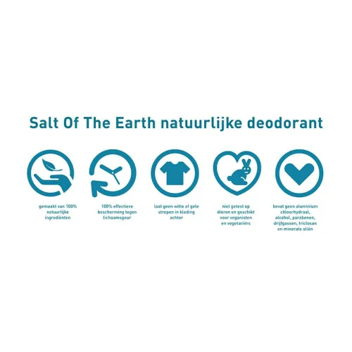 Vista 4 de The Healthy Option Crystal Spring Salt Of the Earth Desodorante