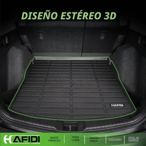 Vista 2 de Alfombrilla de maletero para todo tipo de clima para Mazda CX-30 2020-2025 2026, accesorios de maletero de auto de ajuste personalizado - Negro