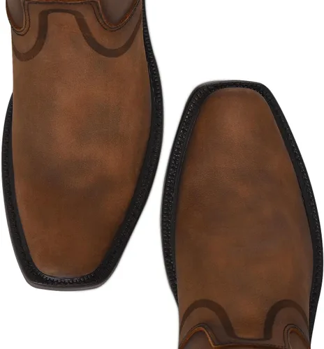 Vista 8 de Cuadra Bota Hombre en piel bovina con acabado mate 1J2ORS