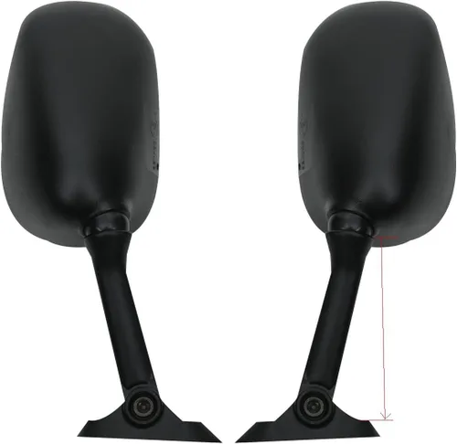 Vista 4 de SLMOTO Retrovisores LED integrados para Suzuki Katana GSXR 600 750 1000 04-16 600RR 03-19 CBR 600 F4i 01-07