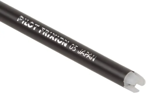 Vista 3 de Pilot FriXion recarga de bolígrafo de tinta de gel, paquete de 2, Negro