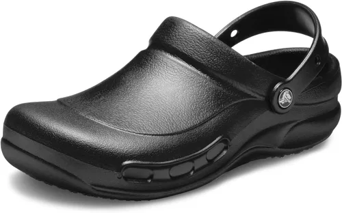 Vista 10 de Crocs Unisex-Adult Bistro Work Clogs, Enclosed Toe, Slip Resistant Shoes Blanco