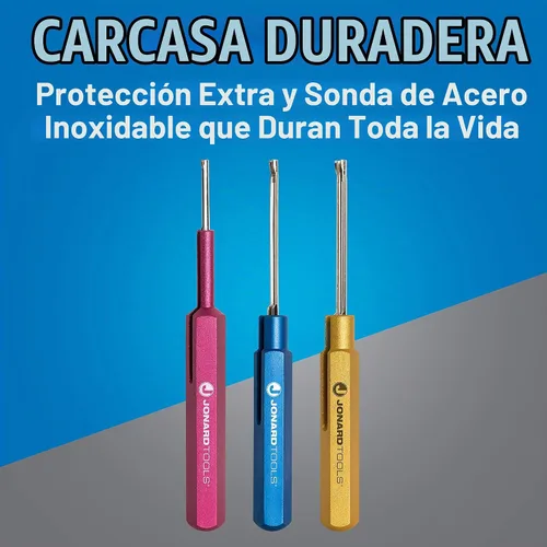 Vista 4 de Jonard Tools Kit de herramientas de inserción de conector KA-260, 3 piezas