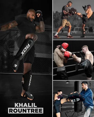 Vista 6 de RDX MMA protección de entrenamiento para empeine