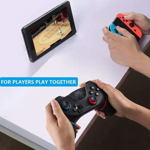 Vista 7 de Controlador de interruptor controlador profesional inalámbrico para interruptorSwitch LiteSwitch OLED interruptor remoto Gamepad con joystick