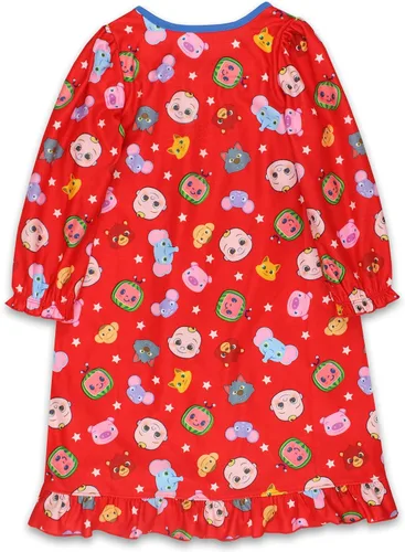 Vista 3 de CoComelon Pijama de franela para bebés y niñas pequeñas