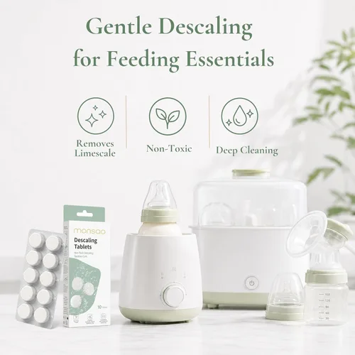 Vista 2 de 10 tabletas descalcificantes para aparatos de alimentación de bebés