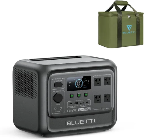 Vista 10 de BLUETTI Elite 100 mini estación eléctrica portátil para acampar 1004.8Wh