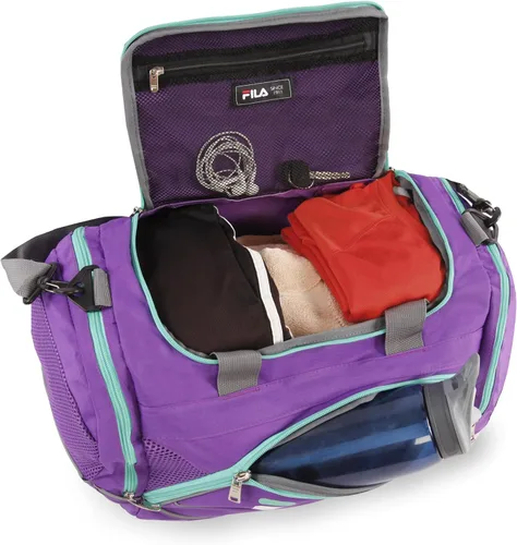 Vista 4 de Fila Sprinter - Bolsa deportiva de 19 pulgadas, negroverde azulado