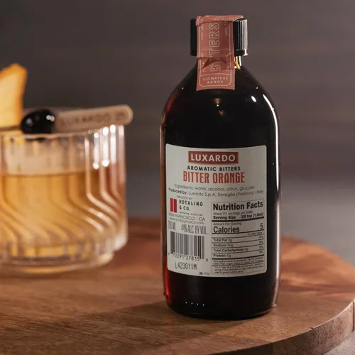 Vista 7 de Luxardo Cereza Maraschino 400g y Bitters Aromático de Naranja Amargo 200mL Paquete Variado Juego Premium de Bitters de Cóctel para Clásicos