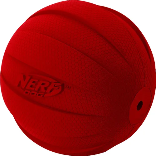 Vista 3 de Nerf perro pelota chillona., Sencillo, talla única , Rojo