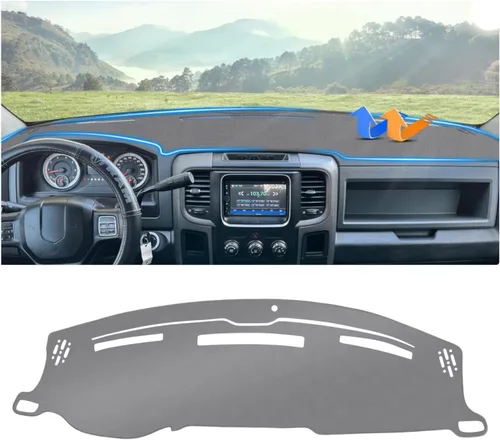 Vista 91 de Autorder Alfombrilla de cubierta de tablero para Toyota 4Runner 2003 2004 2005 2006 2007 2008 2009 Accesorios Cubierta de tablero de terciopelo