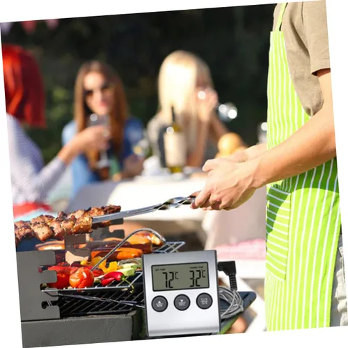Vista 3 de Cabilock Termómetro multiusos para alimentos para barbacoa carne carne cocinar parrilla horno hogar