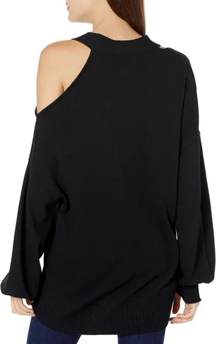 Vista 2 de The Drop Suéter holgado lucyswhims con cuello en V para mujer