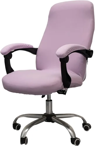 Vista 37 de Melaluxe Funda para silla de oficina con fundas para brazos - Funda elástica universal para silla de escritorio, fundas para silla de computadora