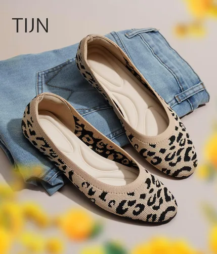 Vista 6 de TIJN Zapatos planos de ballet lavables a máquina para mujer, cómodos, informales, sin cordones, con punta redonda (Celexa)