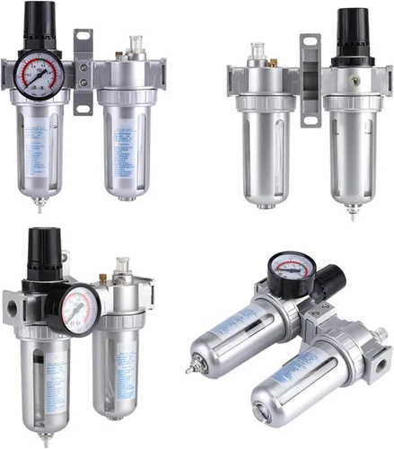 Vista 4 de a IR Compresor Filtro Regulador Mois ture Limpiador de Trampa de Agua Herramienta Separadora, Filtro IR de Partículas, 3/8 '' Limpiador de Trampa