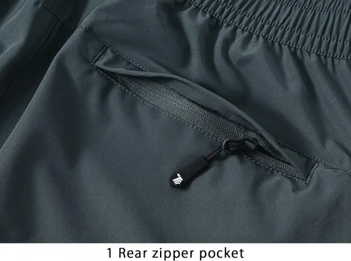 Vista 6 de TBMPOY Men's Hiking Pants Quick Dry Lightweight Stretch Wind Outdoor Causal Cargo Work Pants with 5 Pockets