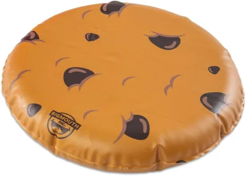 Vista 2 de Monster Disc Can Toss - Juego de piscina, objetivo flotante inflable con discos de lanzamiento de galletas, juego de agua para fiestas en la piscina