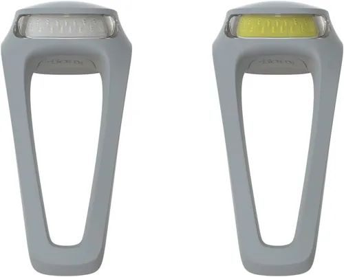 Vista 8 de Knog Frog Bike Headlight and Tail Light Set - USB-C Rechargeable Bicycle Light with 40 Lumen Front & 20 Lumen Rear Output, 9 Modes, Flexible Mount