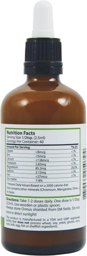 Vista 7 de Ormus 3.4 Fl Oz - 3.4 fl oz Concentrated Orme Probado por terceros Minerales atómicos Heiltropfen®