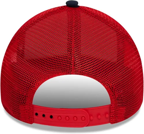 Vista 5 de New Era Men's 9Forty Trucker Baseball Cap Hat Colour Block Red Bull F1 White, WHITE, osz