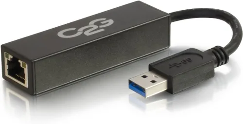 Vista 5 de C2G USB Adapter, USB 2.0 Fast Ethernet Network Adapter, 7.5 Inches, Cables to Go 39998