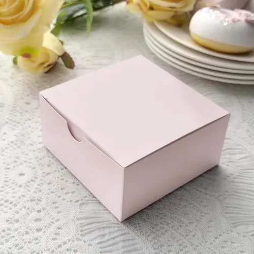 Vista 15 de Efavormart - Paquete de 25 cajas de regalo impresas en oro negro con texto en inglés "Thank You", 4 x 4 x 2 pulgadas, cajas de regalo de cartulina