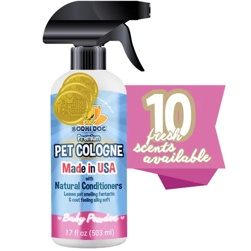 Vista 22 de Bodhi Dog Premium Dog Cologne - Deodorizing Dog Perfume & Conditioner for Dogs & Cats - Natural Long Lasting Spray for Pets - Gentle & Safe Formula