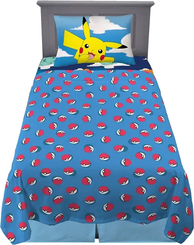 Vista 34 de Franco - Juego de sábanas de microfibra súper suave para niños, tamaño matrimonial, Baby Shark
