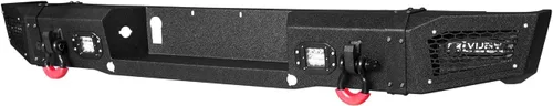 Vista 5 de Parachoques trasero Vijay para Ford F150 2006-2014 con luces y anillos en D