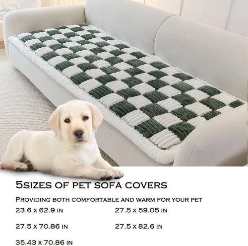 Vista 4 de Funda protectora de sofá para perros, fundas de sofá para perros, cojín de sofá para perros, lavable, alfombrilla para mascotas, fundas de sofá