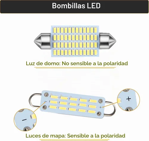 Vista 3 de kit de bombillas LED interiores para mapa y cúpula para Chevy K1500 K2500 GMC C1500 C2500 1988-2000, Silverado Sierra 1988-1998 Pickup 6000K Blanco