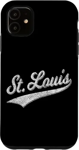 Vista 8 de Funda para iPhone 12 Pro Max ST. LOUIS MISSOURI VARSITY SCRIPT SPORTS JERSEY