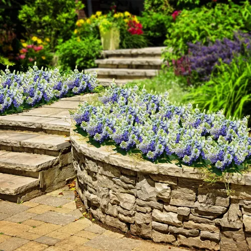 Vista 4 de Arreglo de plantas artificiales de plástico de seda para el hogar, interior, exterior, jardín, boda, decoración de jarrón de mesa, flores de dragón
