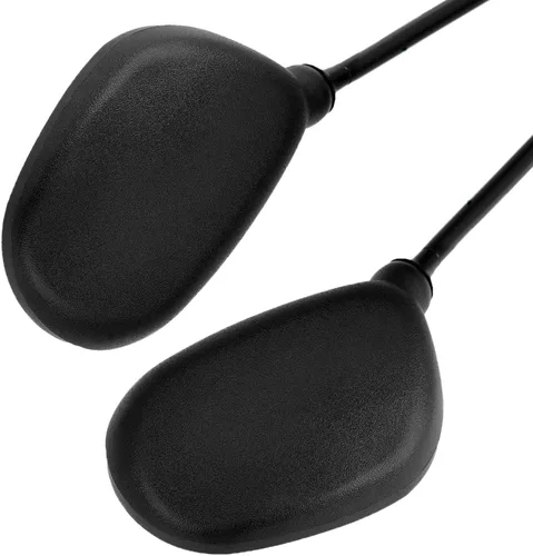 Vista 5 de Espejos para cuatrimoto, espejos de motocicleta, 360 grados tipo bola, espejo retrovisor lateral para manillares, bicicleta, motos de nieve